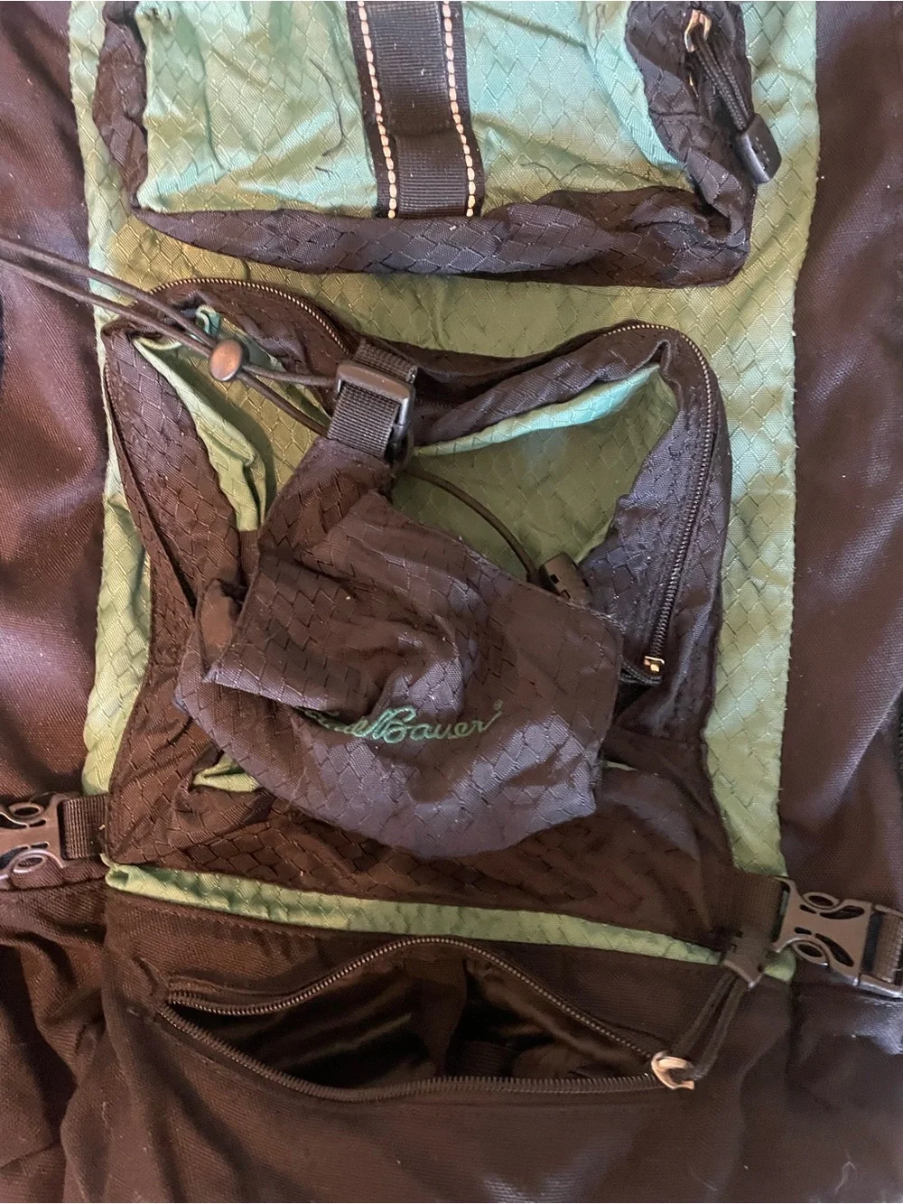 Eddie Bauer Travel BackPack 22x12x7D internal frame large hiking lightweight